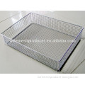 Stainless steel fry basket/medicinal standard fry basket/stainless steel wire basket